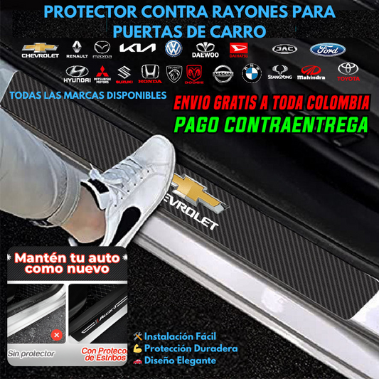 PROTECTOR LATERAL X 4 PARA CARROS