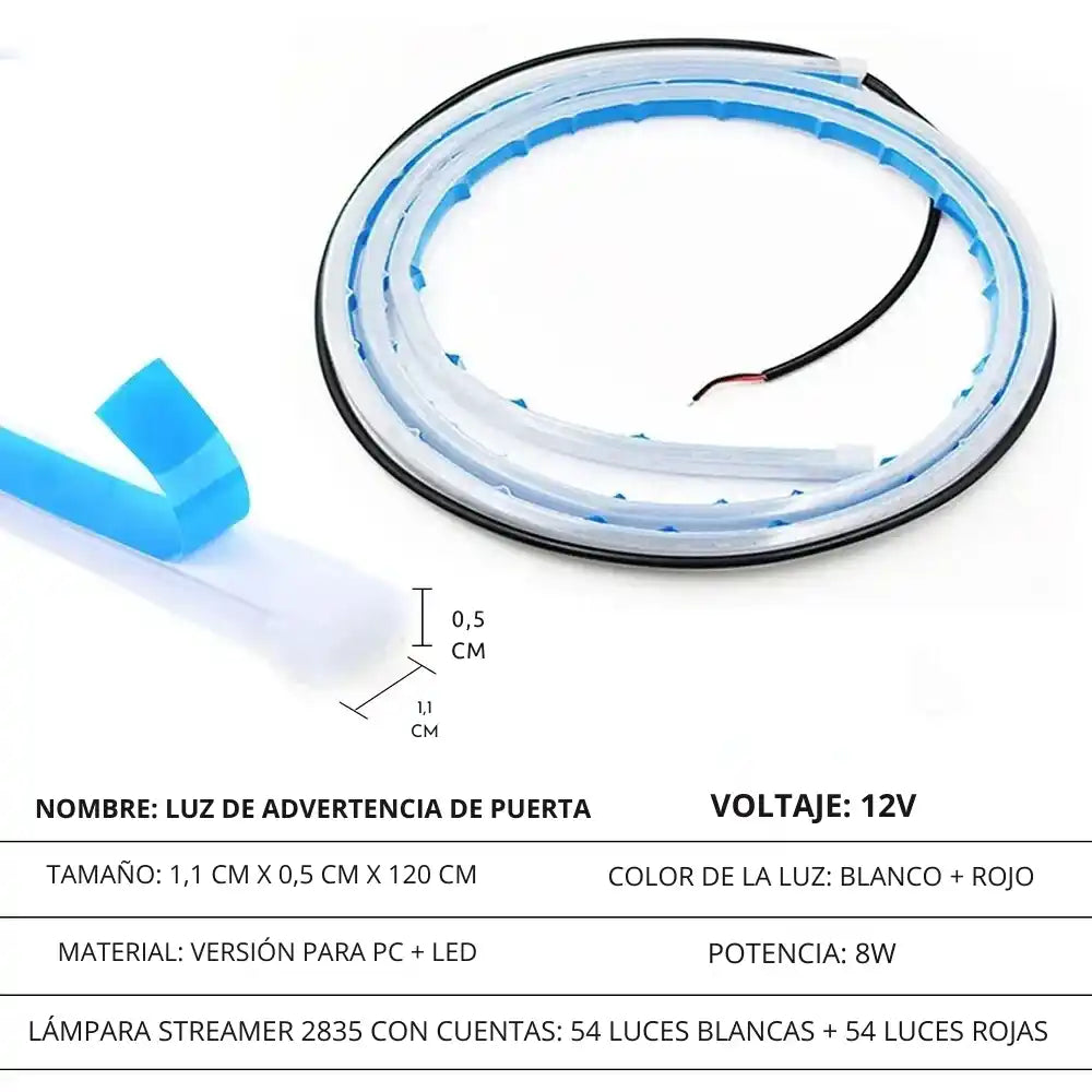 CINTA LED PARA PUERTA DE CARRO