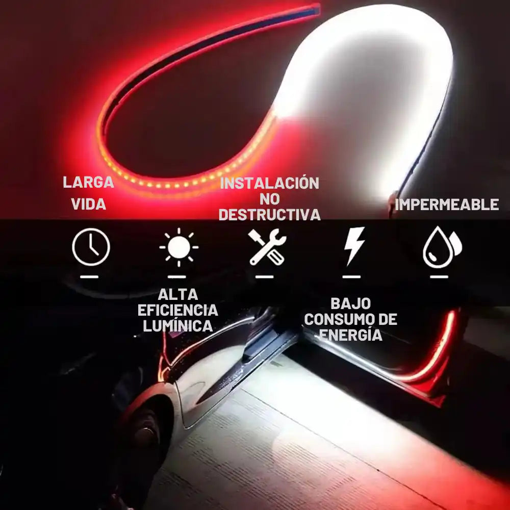 CINTA LED PARA PUERTA DE CARRO