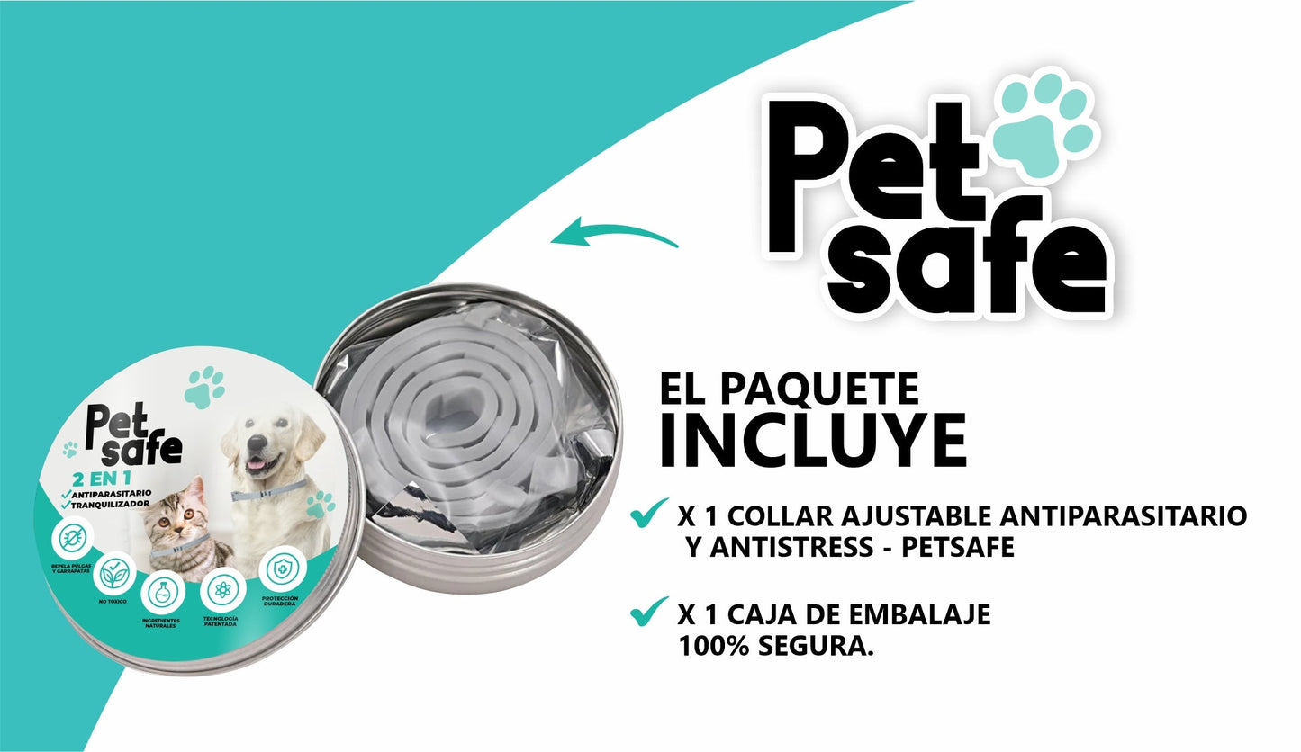 PetSafe - Collar antipulgas 12 Meses de Protección Natural X2